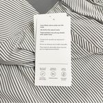 Athleta NWT  Brooklyn Skort Size 14 Textured 16” Pull On Gray Ivory Stripe NEW Photo 11