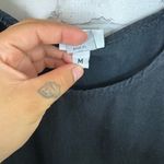 Habitat  Black Round Scoopneck Sleeveless Tank Shell Photo 4