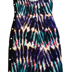 Bold Elements Dark Tie-Dye Sexy Stretch Tank Dress Photo 0