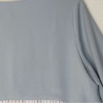 Atelier‎ Evene Paris Elegant Blue and White Women's pleated blouse sz small Photo 13