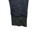 Aerie  Blue Mineral Wash Jogger Leggings Pockets Ribbed Women Size Medium Photo 4