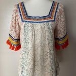 Anthropologie Maeve Paolina Tasseled Blouse Photo 7