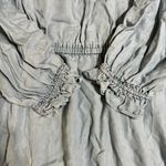 Lauren Ralph Lauren Women’s Twill Denim Ruffled Blue Dress Size 8 Photo 5