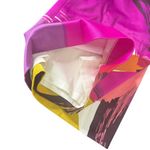 Ann Taylor  Abstract Print Satin Shift Dress Size 4P Maximalist Statement Artsy‎ Photo 6