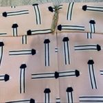 Ted Baker Pink Black White Lulie Crossover Tulip Hem Colour By Number Sk… Photo 9