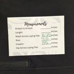 Lululemon Black Slalom Stripe Paisley Cornflower Cant Stop Pant Leggings Size M? Photo 7