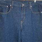 Levi's Levi’s Pinstripe Indigo Low Pro Mid Rise Relaxed Straight Jeans, 32x30 Photo 2