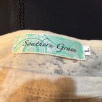 Southern Grace  Cream Graphic 3/4 Sleeve Tee Photo 1