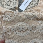 Topshop  Lace Long Sleeve Crop Top Photo 7