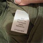 Bohme Remington Olive Green High Rise Shorts Photo 10