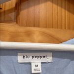 Nordstrom  Blu Pepper Size Medium Light Blue Bohemian Style Dress Photo 3