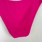 J.Crew NWT  Curved-Waist Cheeky Bikini Bottom Pink Size Medium M NEW Photo 9