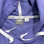 Puma Ladies Modern Sports Hoodie Lightweight Hazy Blue Size Large Photo 5