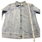 J.Jill Denim Jacket Women’s Size Medium M • Classic Blue Jean Jacket • Excellent Photo 5