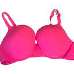 SKIMS Nwt  Neon Pink Fits Everyone Push Up Demi Bra Photo 1