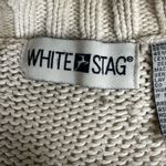 White Stag Vintage  Cardigan Sweater Women Size Small Knit V-Neck Cottage Cabin Photo 5