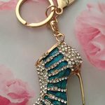 Turquoise Stiletto Keychain Blue Photo 3