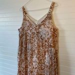 Joie  Boho Tiered Brushed Clay Boho Print Cotton Maxi Dress Photo 1