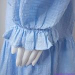 Eloquii NEW‎  Baby Blue Textured Cotton Easy Day Dress, size 18 Photo 12