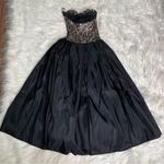 Gunne Sax Jessica McClintock 80s Tulle Skirt Corseted Top Princess Dress Size 3 Photo 6