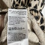 Chico's  Linen Cotton Blend Leopard‎ Cardigan Sweater Women’s Size 2 US Medium Photo 6