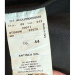 Armani Collezioni Vintage  Black Blazer Jacket Women's US 8 IT 44 Placard Buttons Photo 7