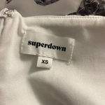 superdown Jewel Diamond Mini Dress White Silver Photo 11