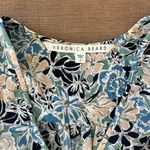 Veronica Beard  riggins floral button down mini ruffle dress Photo 4