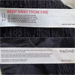 Free People FP Beach Anette Top Crinkle Sweetheart Neck Cap Sleeves Black Sz M Photo 8