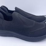 STQ slip on nursing comfortable arc support mesh black sneakers women Size 9 Photo 4