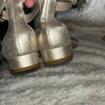 Pelle Moda Silver Heels Elegant Design Size 8 Photo 2