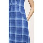 Anthropologie Isabella Sinclair Small Brien Shirtdress Sleeveless Dress Blue Photo 2