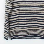 LRL Lauren Jeans Co Ralph Lauren Chevron Striped Wool Blend Sweater Size XL Blue Photo 2