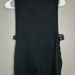 Nike  Elastika Biker Black Dri Fit athletic tank top women’s size medium Photo 6