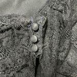 White House | Black Market Black Lace Jumpsuit Photo 7