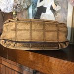 Salvatore Ferragamo TAN & BROWN DISTRESSED EMBOSSED LEATHER W/GANCINI FRINGE Photo 5