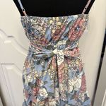 Altar'd State Altar’d State Floral Spaghetti Strap Dress Sundress Bow Back NWOT Photo 5