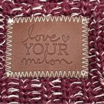 Love Your Melon  Knit Beanie Hat Maroon Burgundy Photo 1