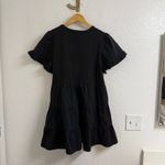 Strut & Bolt  Black Tiered Mini Dress Size M Photo 1