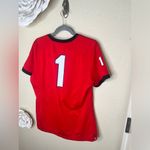 Nike NTM: Georgia Bulldogs #1 Dri-Fit Red & White Football Jersey Women’s Large Photo 12