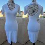 Cushnie et Ochs short sleeve bodycon dress w/ back cutouts size S small Photo 7