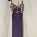 LA FEMME Lavender & Stone Formal Gown Size 2 Photo 7