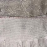 SheIn Smocked High-Rise Flounce NWOT Mini White Skirt  Photo 1