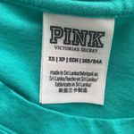 PINK - Victoria's Secret Pink Victoria’s Secret T-shirt long sleeve crewneck iconic dog on pocket Sz XS Photo 6