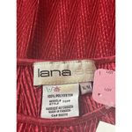 VTG Lana Lee Canada Red Crinkled Texture Cap Sleeve Baby Doll Tee M NWT Size M Photo 5