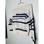 Madewell  Grandover Bobble Heather Denim Color Pullover Sweater Size Large Photo 9