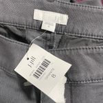 J.Jill Women's NWT Gray Zipper Ankle Tapered Leg Ankle Pants - Size 8 - Midrise Photo 3