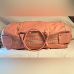 Luhxe Pink Leather Duffel Bag/Garment Bag Photo 3