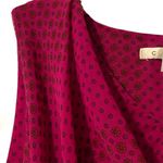 CAbi  Polka Dot‎ Floral Drape Neck Tank Size Medium #983 Photo 4