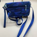 Baggallini A Very Beautiful Blue Camo New Zip Crossbody Handbag Very RARE!! Photo 1